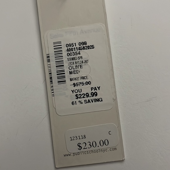 Public School NY Windbreaker - Picture 8 of 8